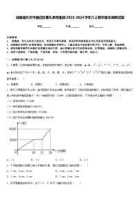 湖南省长沙市雨花区雅礼教育集团2023-2024学年八上数学期末调研试题含答案