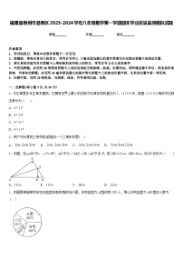 福建省泉州市港泉区2023-2024学年八年级数学第一学期期末学业质量监测模拟试题含答案