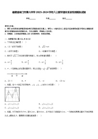 福建省厦门市第六中学2023-2024学年八上数学期末质量检测模拟试题含答案