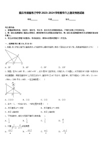 重庆市双福育才中学2023-2024学年数学八上期末预测试题含答案