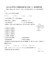 2022-2023学年辽宁省朝阳市建平县九年级（上）期末数学试卷（含详细答案解析）