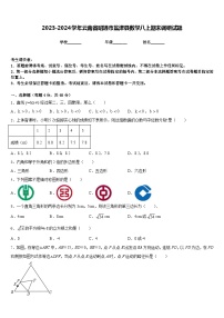 2023-2024学年云南省昭通市盐津县数学八上期末调研试题含答案