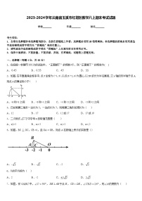 2023-2024学年云南省玉溪市红塔区数学八上期末考试试题含答案