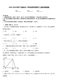 2023-2024学年广东省吴川一中学实验学校数学八上期末经典试题含答案