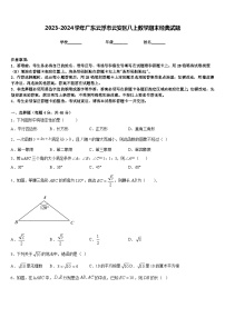 2023-2024学年广东云浮市云安区八上数学期末经典试题含答案