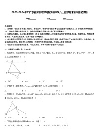 2023-2024学年广东省深圳市罗湖区文锦中学八上数学期末达标测试试题含答案