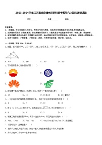 2023-2024学年江苏省南京溧水区四校联考数学八上期末调研试题含答案