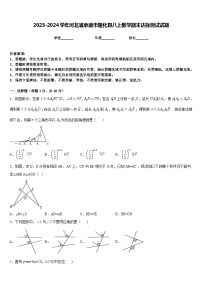 2023-2024学年河北省承德市隆化县八上数学期末达标测试试题含答案