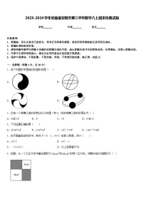 2023-2024学年河南省安阳市第三中学数学八上期末经典试题含答案