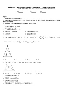 2023-2024学年河南省漯河郾城区六校联考数学八上期末达标检测试题含答案