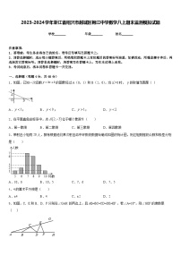 2023-2024学年浙江省绍兴市越城区袍江中学数学八上期末监测模拟试题含答案