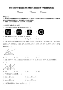 2023-2024学年湖南长沙市岳麓区八年级数学第一学期期末统考试题含答案