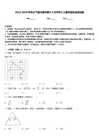 2023-2024学年辽宁省沈阳市第八十五中学八上数学期末监测试题含答案