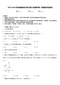 2023-2024学年陕西省延安市洛川县八年级数学第一学期期末检测试题含答案