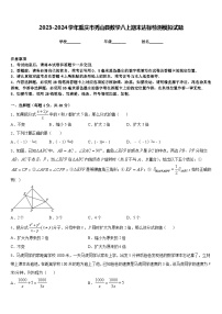 2023-2024学年重庆市秀山县数学八上期末达标检测模拟试题含答案