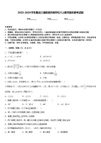 2023-2024学年黑龙江省绥滨农场学校八上数学期末联考试题含答案