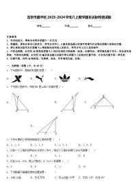 北京市昌平区2023-2024学年八上数学期末达标检测试题含答案