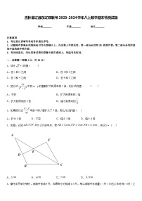 吉林省辽源东辽县联考2023-2024学年八上数学期末检测试题含答案