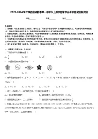 2023-2024学年陕西省榆林市第一中学八上数学期末学业水平测试模拟试题含答案