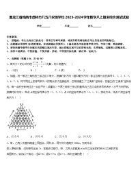 黑龙江省鸡西市虎林市八五八农场学校2023-2024学年数学八上期末综合测试试题含答案