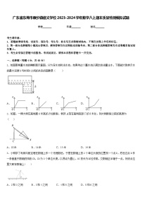 广东省东莞市寮步镇信义学校2023-2024学年数学八上期末质量检测模拟试题含答案