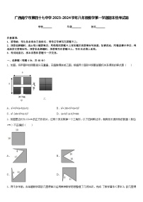 广西南宁市第四十七中学2023-2024学年八年级数学第一学期期末统考试题含答案