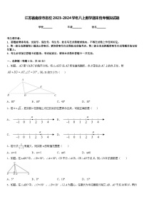 江苏省南京市名校2023-2024学年八上数学期末统考模拟试题含答案