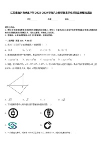 江苏省宜兴市洑东中学2023-2024学年八上数学期末学业质量监测模拟试题含答案