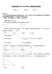 江西省分宜县2023-2024学年八上数学期末检测试题含答案