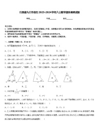 江西省九江市名校2023-2024学年八上数学期末调研试题含答案