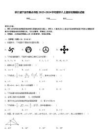 浙江省宁波市惠贞书院2023-2024学年数学八上期末经典模拟试题含答案