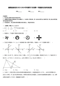 福建省德化县2023-2024学年数学八年级第一学期期末达标检测试题含答案