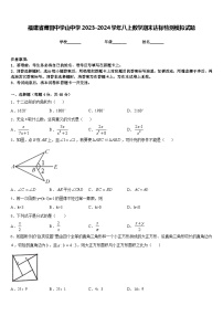 福建省莆田中学山中学2023-2024学年八上数学期末达标检测模拟试题含答案