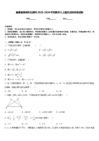 福建省泉州市石狮市2023-2024学年数学八上期末达标检测试题含答案