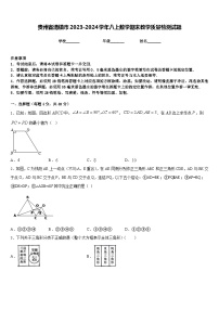 贵州省清镇市2023-2024学年八上数学期末教学质量检测试题含答案