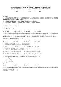 辽宁省沈阳市五校2023-2024学年八上数学期末达标测试试题含答案