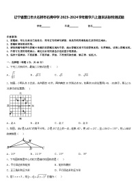 辽宁省营口市大石桥市石佛中学2023-2024学年数学八上期末达标检测试题含答案