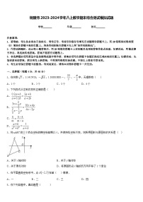 铜陵市2023-2024学年八上数学期末综合测试模拟试题含答案