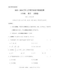 云南省文山壮族苗族自治州马关县2023-2024学年八年级上学期1月期末数学试题