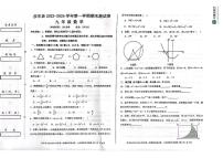 新疆维吾尔自治区喀什地区莎车县2023-2024学年九年级上学期1月期末数学试题