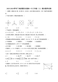 2023-2024学年广东省揭阳市惠来一中八年级（上）期末数学试卷（含解析）