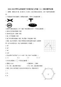 2022-2023学年山东省济宁市兖州区九年级（上）期末数学试卷（含解析）