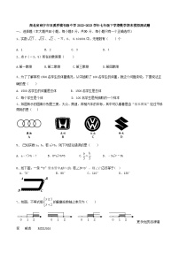 湖北省咸宁市双溪桥镇初级中学2022-2023学年七年级下学期数学期末模拟测试题