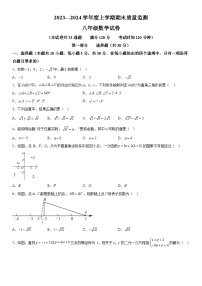 辽宁省辽阳市2023-2024学年八年级（上）期末数学试题（含解析）