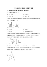 内蒙古巴彦淖尔市乌拉特前旗2023-2024学年八年级（上）期末考试数学试题（含解析）