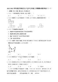 +重庆市第九十五初级中学校2022-2023学年七年级上学期期末数学练习（一）