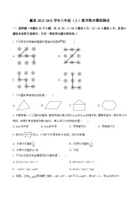 河北省保定市蠡县2022-2023学年八年级上学期期末模拟测试数学试卷