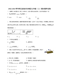 河北省沧州市青县2022-2023学年七年级上学期期末教学质量评估数学试卷(含解析)