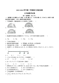 河北省承德市兴隆县2023-2024学年七年级上学期期中考试数学试卷(含答案)