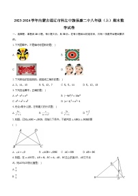 2023-2024学年内蒙古通辽市科左中旗保康二中八年级（上）期末数学试卷（含解析）